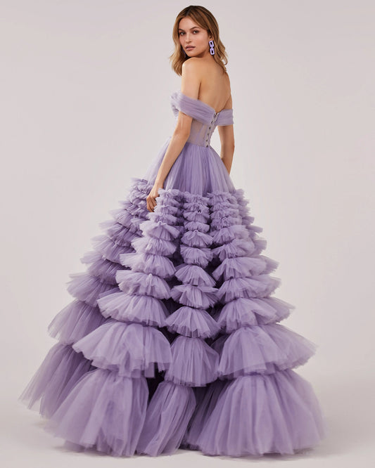 Ultra Puffy Prom Maxi Dress Avalabel