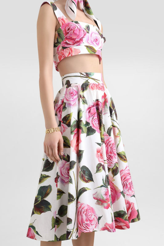 Cythina Floral Two Piece Set Avalabel