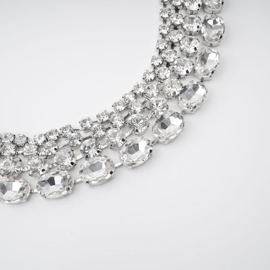 Elizabeth Crystal-Embellished Layered Necklace Avalabel