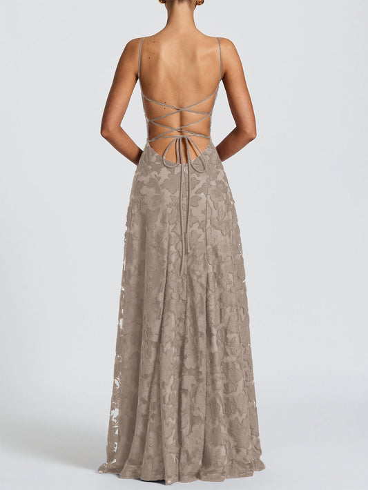 Francis Maxi Dress-Khaki