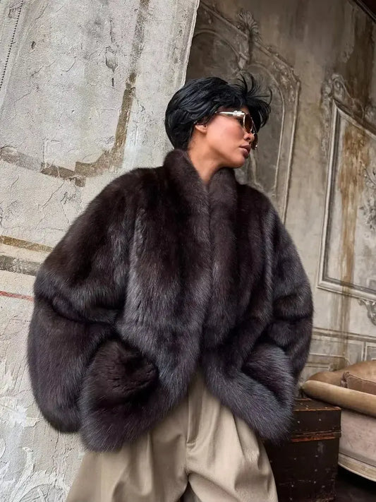 Leila Fur Coat Avalabel