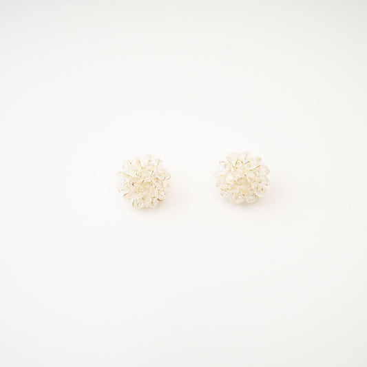 Cora Beaded Flower Stud Earrings Avalabel