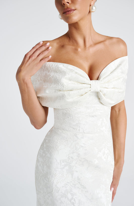 Emberly Maxi Dress - Ivory Avalabel