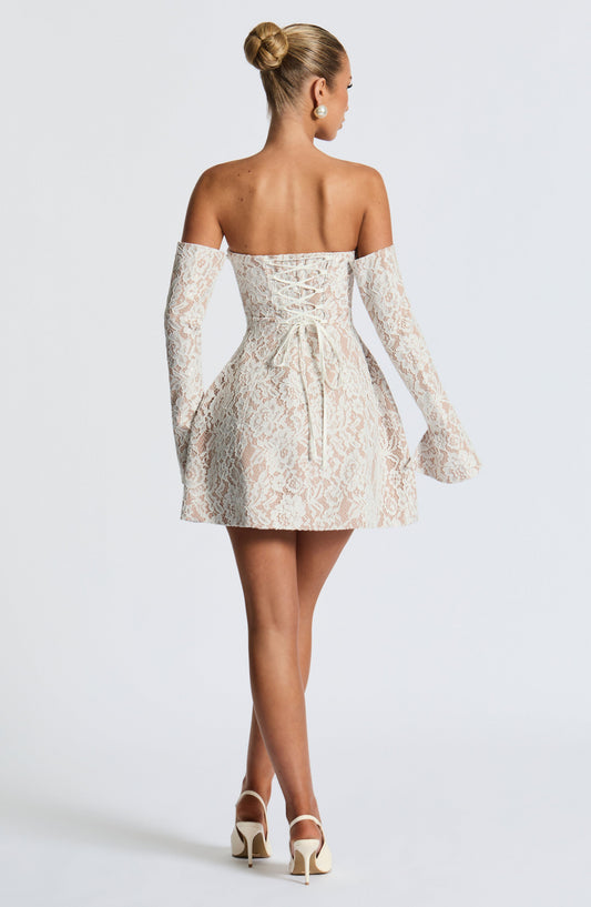 Salone Mini Dress - Ivory Avalabel