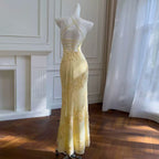 Nefertiti Maxi Dress - Lemon Avalabel