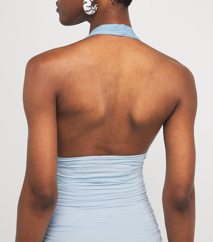 Halterneck Villadiego Maxi Dress Avalabel