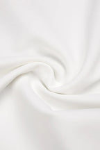 priscilla Strapless Veiled Corset Maxi Dress in white Avalabel