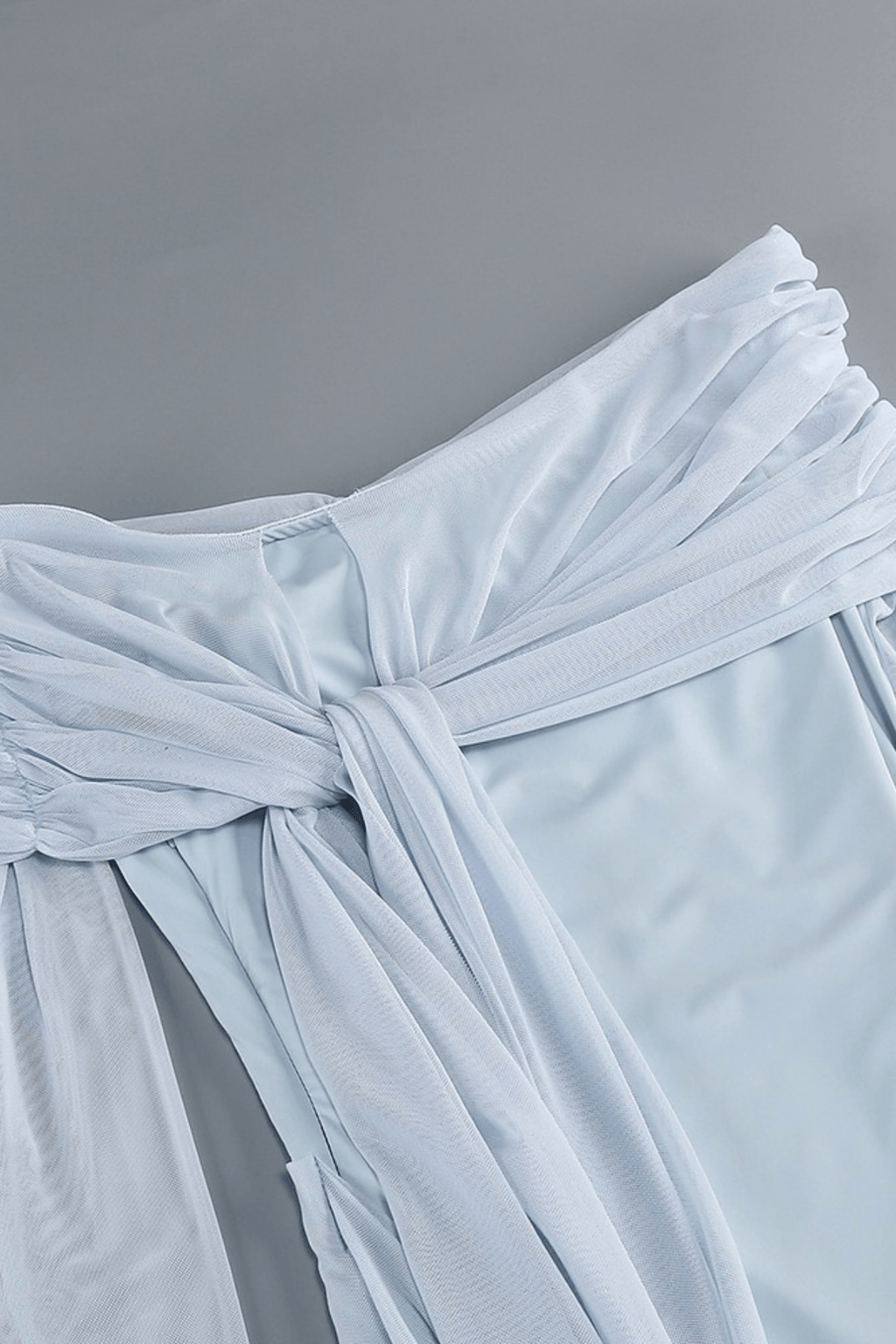 Fern Off Shoulder Mesh Sleeve Chiffon Dress Avalabel