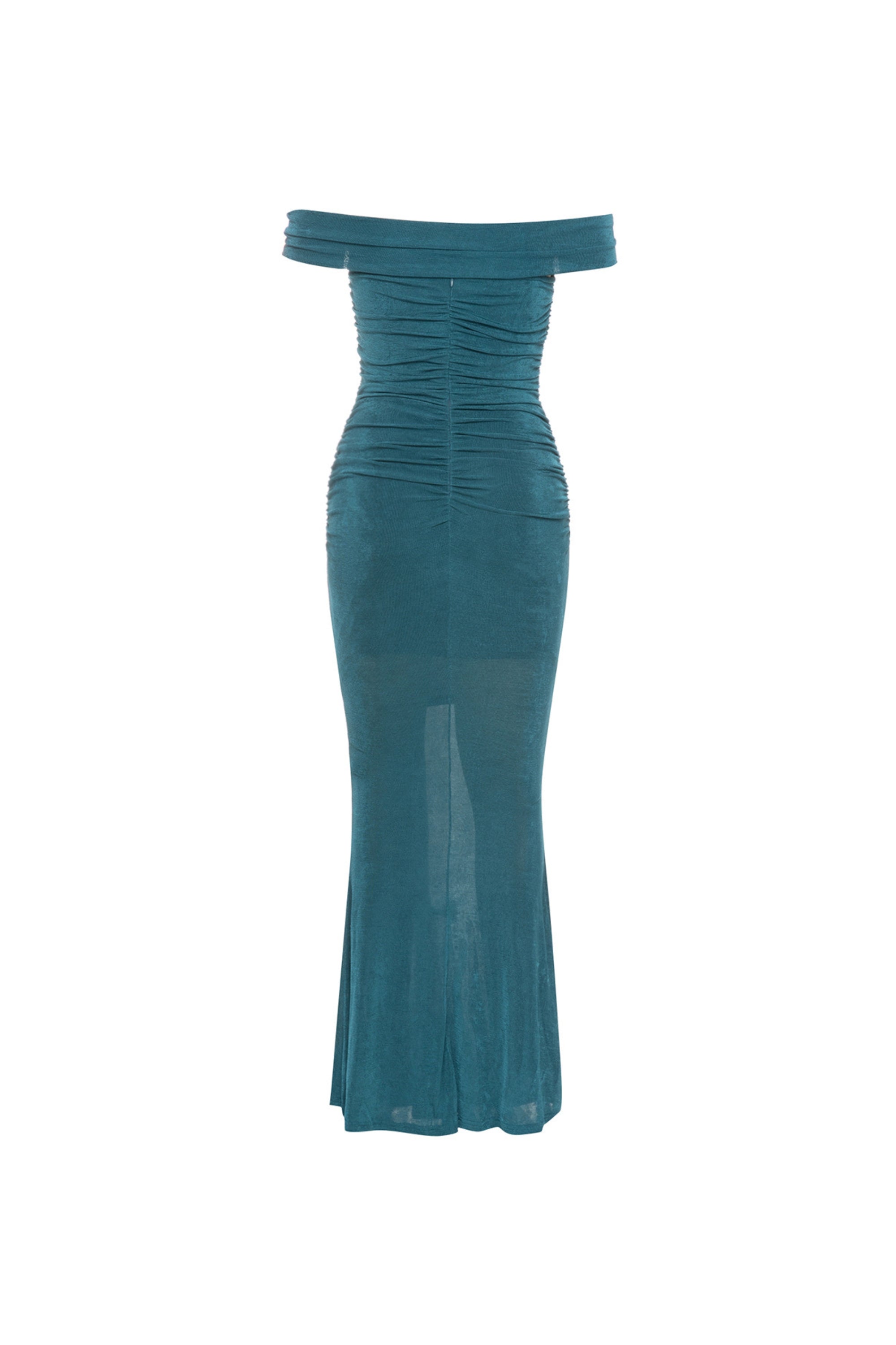 Floral Bandage maxi Dress in Blue Avalabel