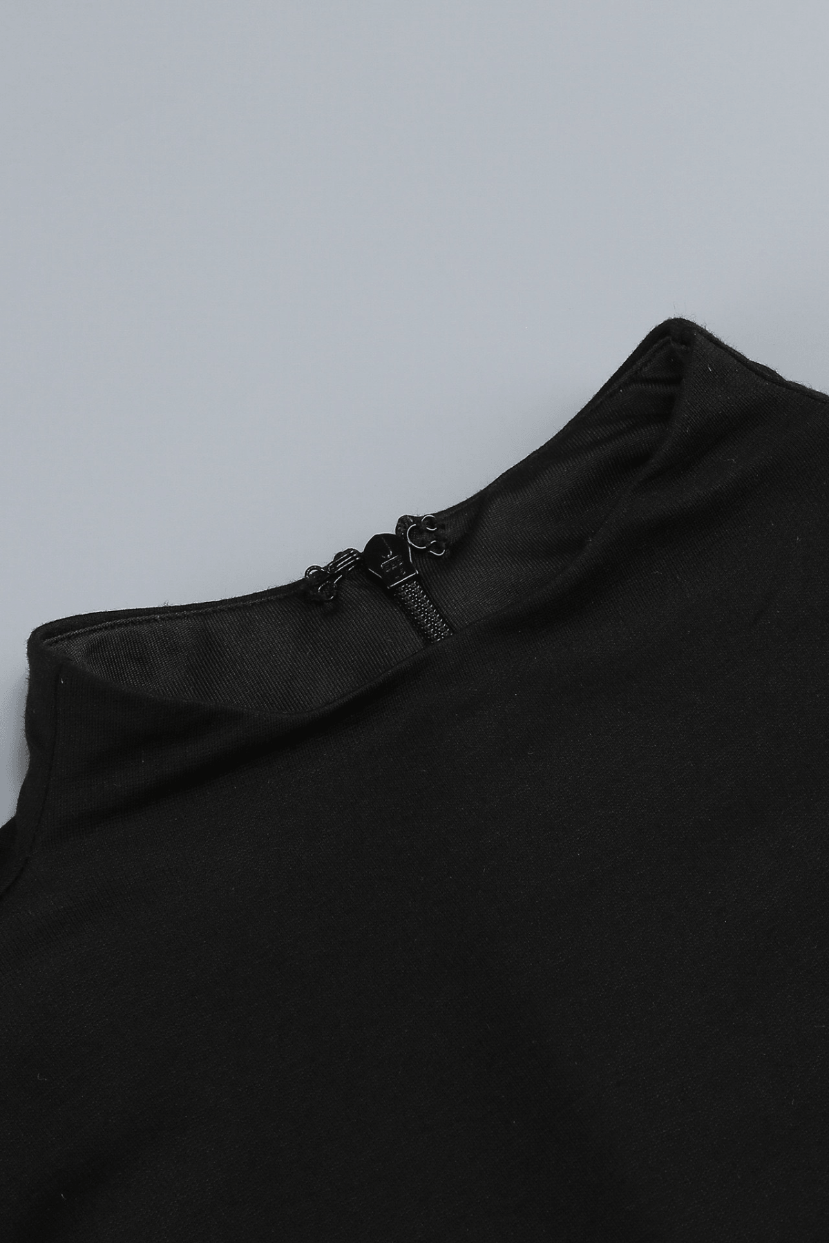 Dale Black Sleeveless Turtleneck Maxi Dress Avalabel