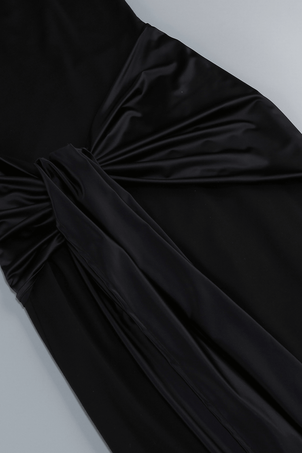 Dale Black Sleeveless Turtleneck Maxi Dress Avalabel