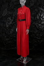 Elle Belted Long Sleeve Wide Leg Jumpsuit Avalabel