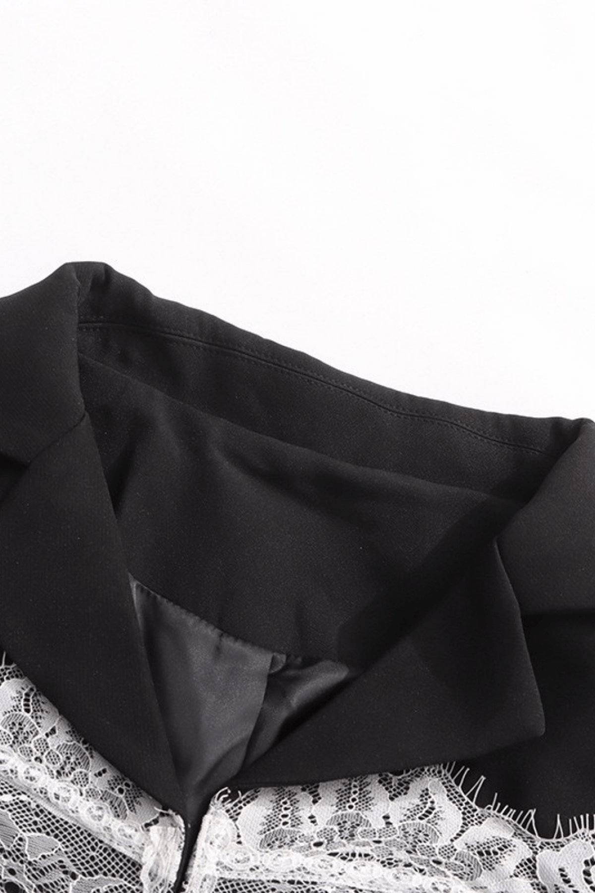 Elsie Black Oversized Structured Blazer Avalabel