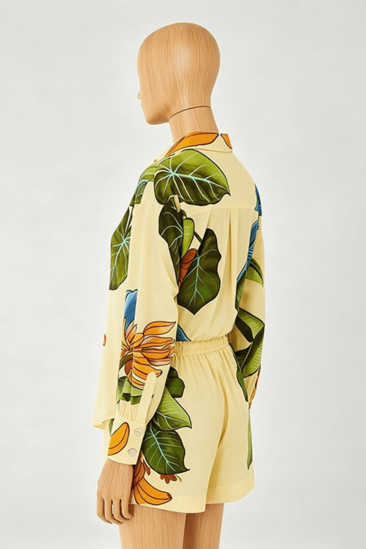 Gloria Tropical Floral Print Two Piece Set Avalabel