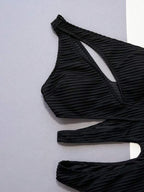 Shein One-Shoulder Swimsuit Avalabel