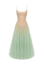 MINT OMBRE LACE MIDI DRESS Avalabel