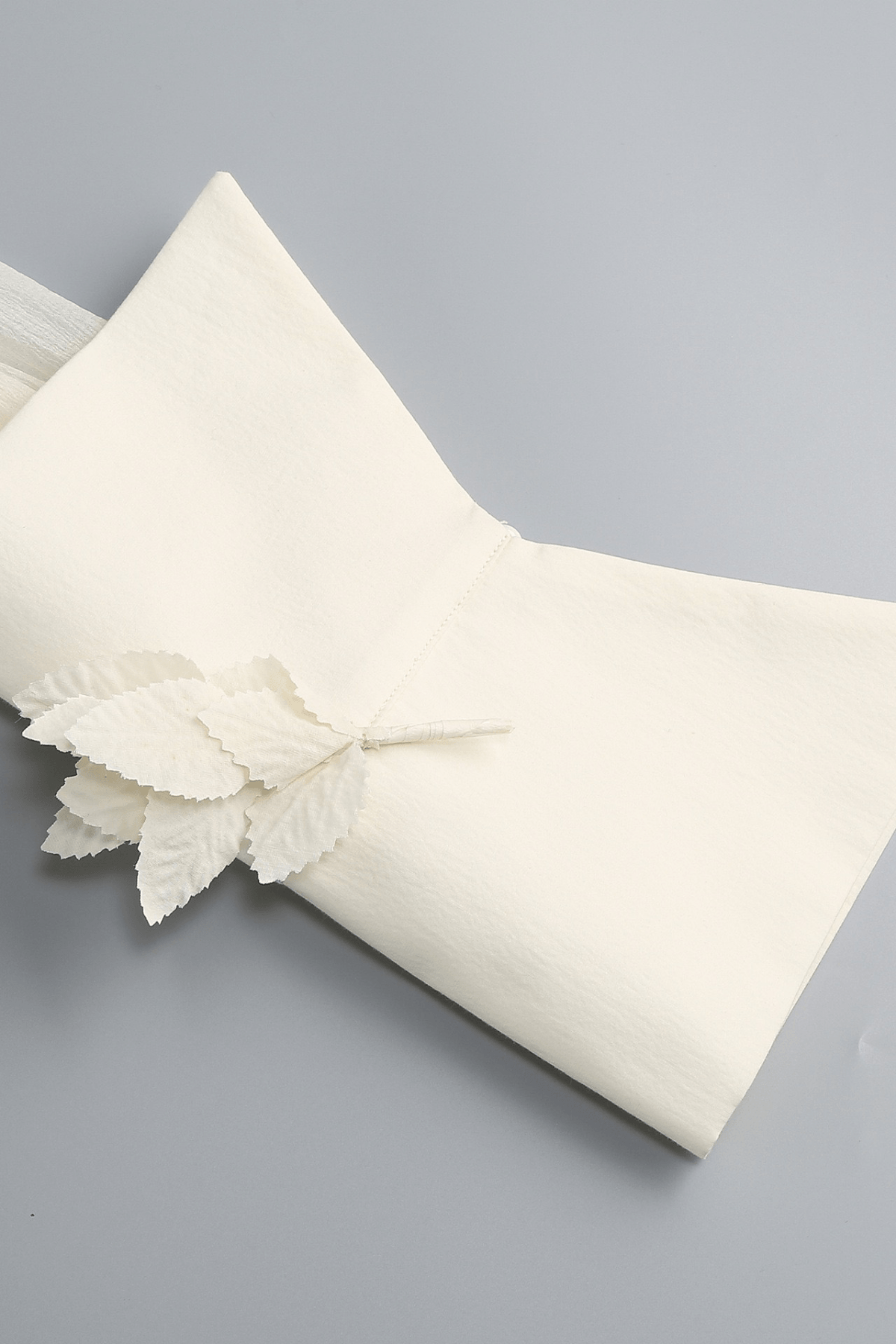 Ivory Bow Detail Long Sleeve Two Piece Skirt Set Avalabel
