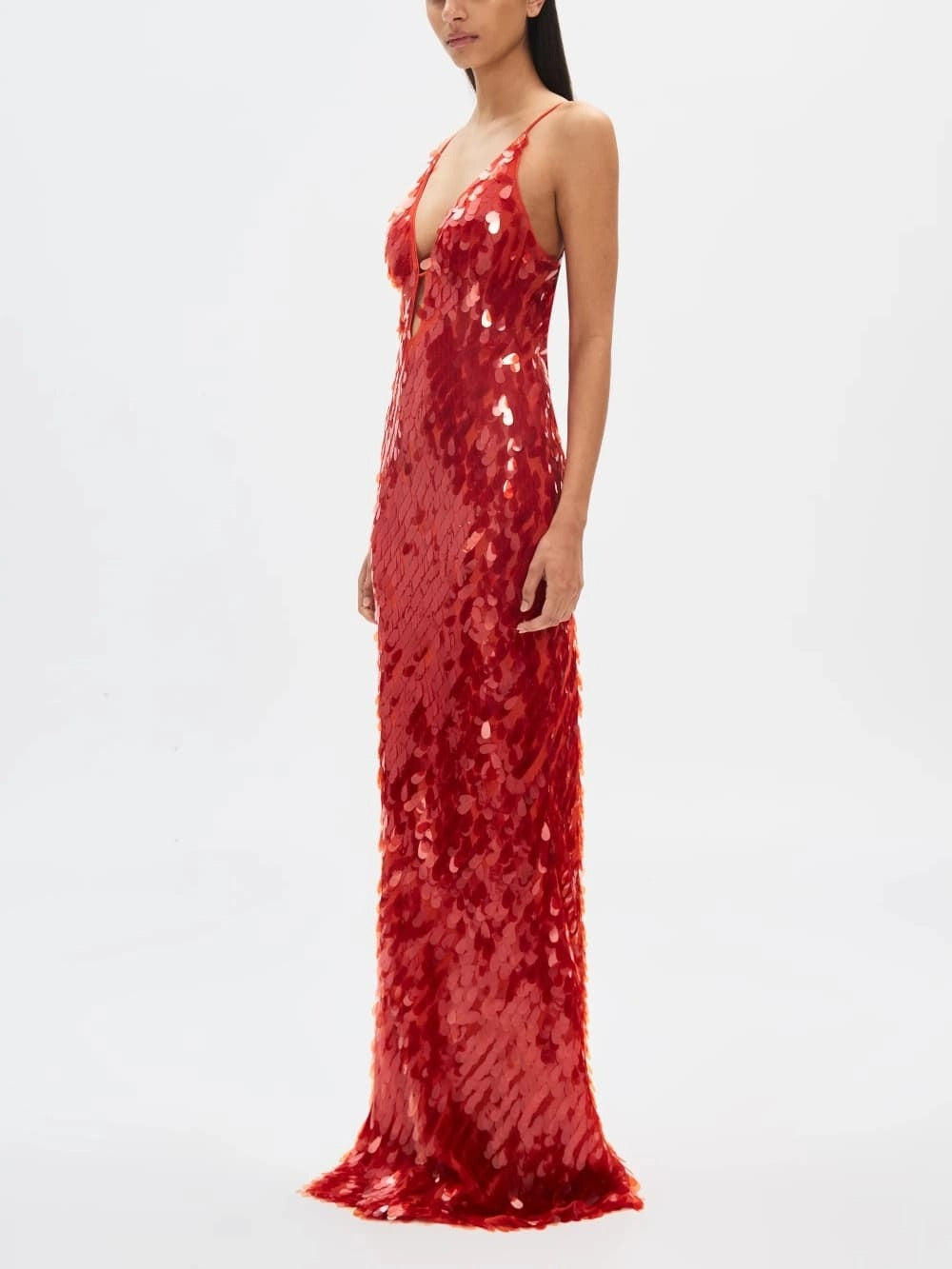 Misha Sapphire Sequin Maxi Avalabel