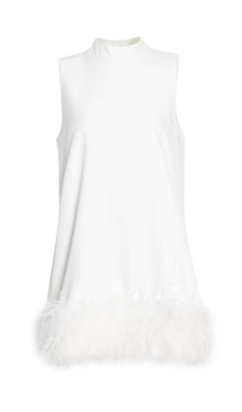 FEATHER MINI DRESS Avalabel