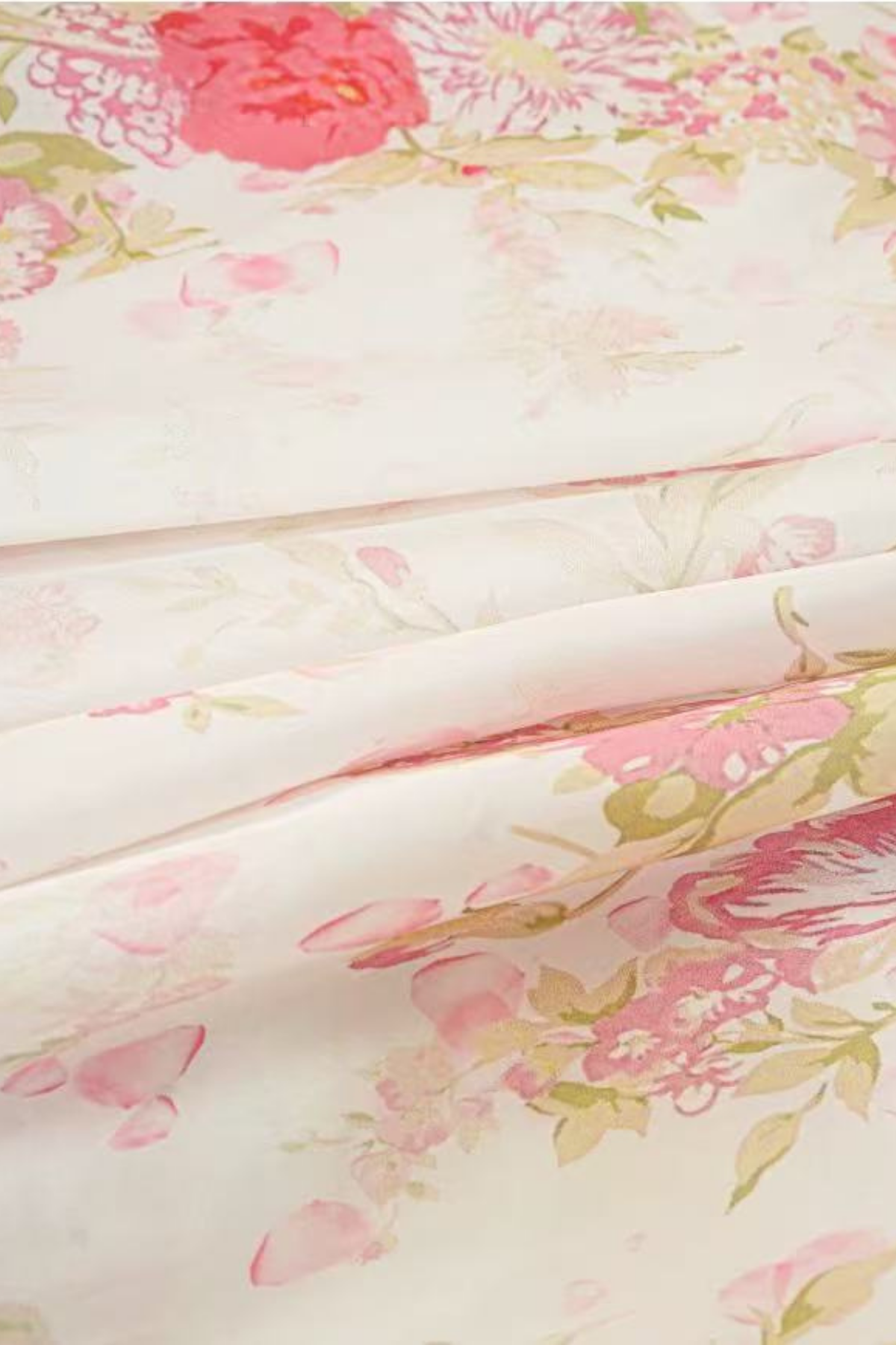 Vivienne Pink Floral One-Shoulder Maxi Dress with Bow Sash Avalabel
