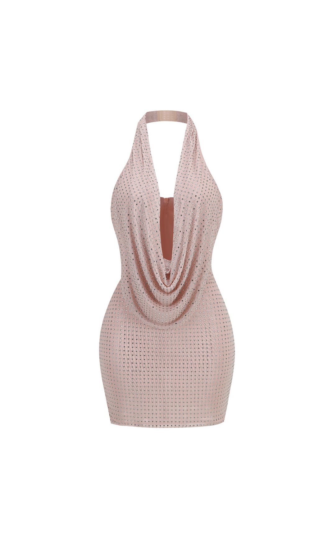 NEOMI MINI DRESS IN NUDE Avalabel