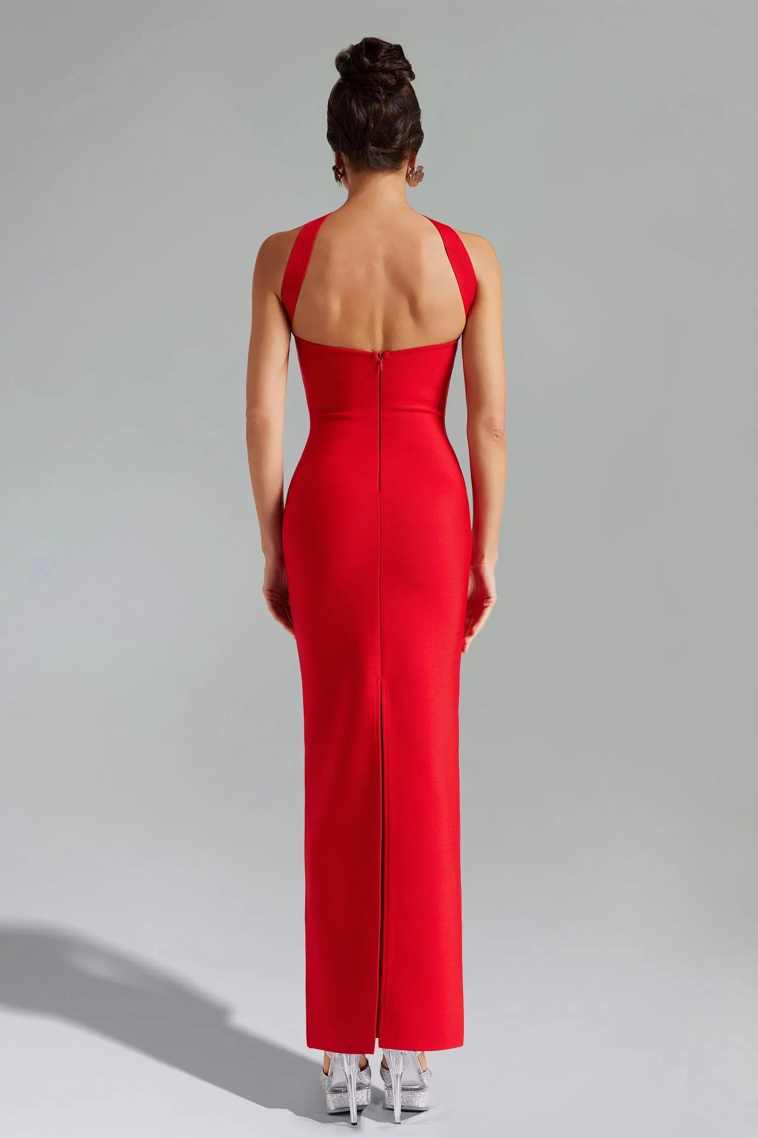 Rosee Sleeveless Bandage Maxi Dress Avalabel