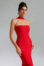 Rosee Sleeveless Bandage Maxi Dress Avalabel