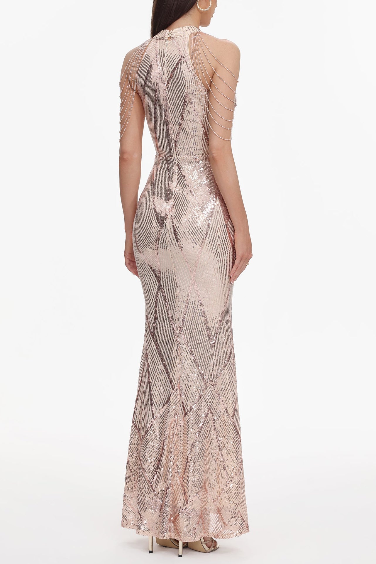 Bali Sequin Maxi Dress Avalabel