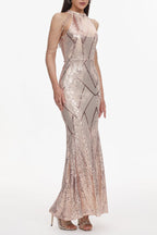 Bali Sequin Maxi Dress Avalabel