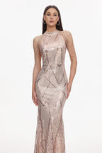 Bali Sequin Maxi Dress Avalabel