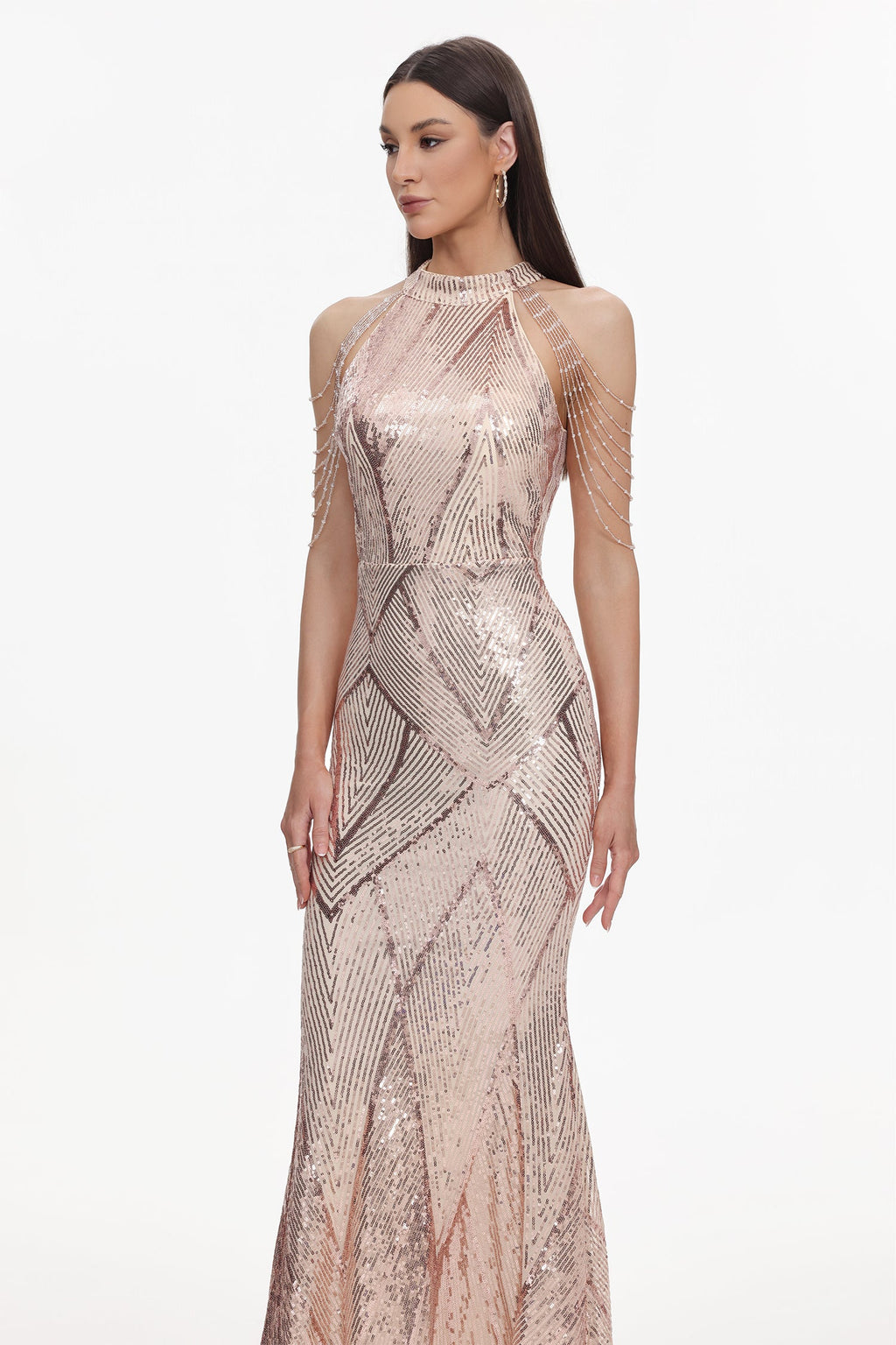 Bali Sequin Maxi Dress Avalabel