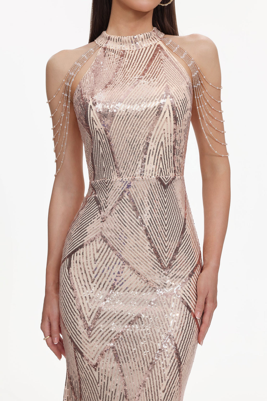 Bali Sequin Maxi Dress Avalabel