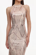Bali Sequin Maxi Dress Avalabel