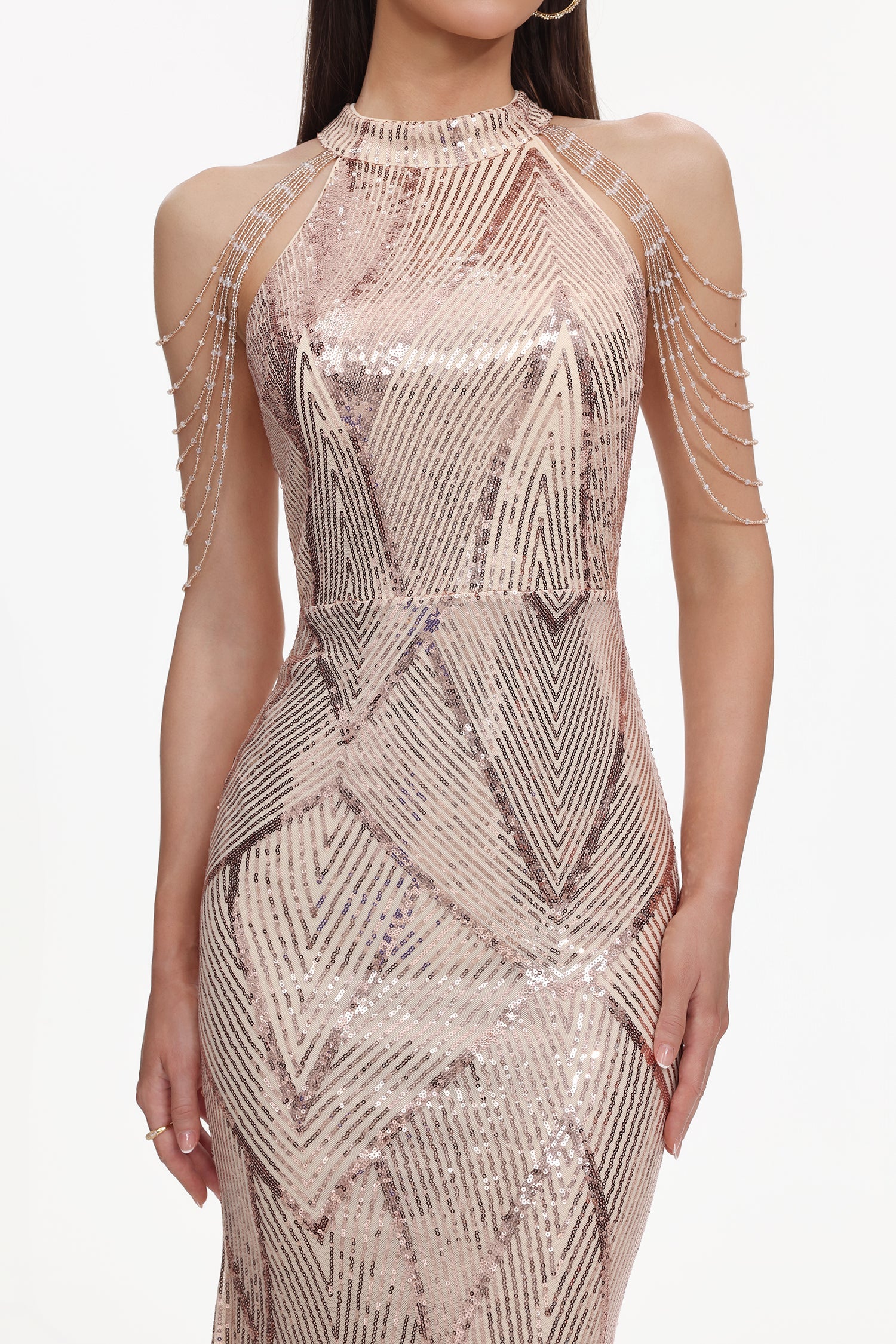 Bali Sequin Maxi Dress Avalabel