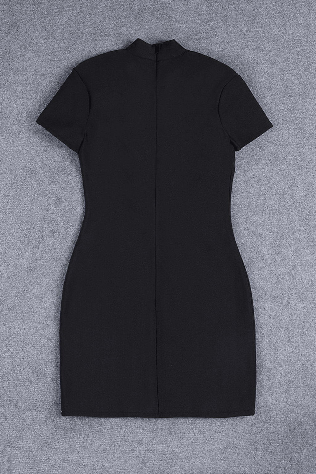 Sandy Fringe Button Front Bodycon Mini Dress Avalabel