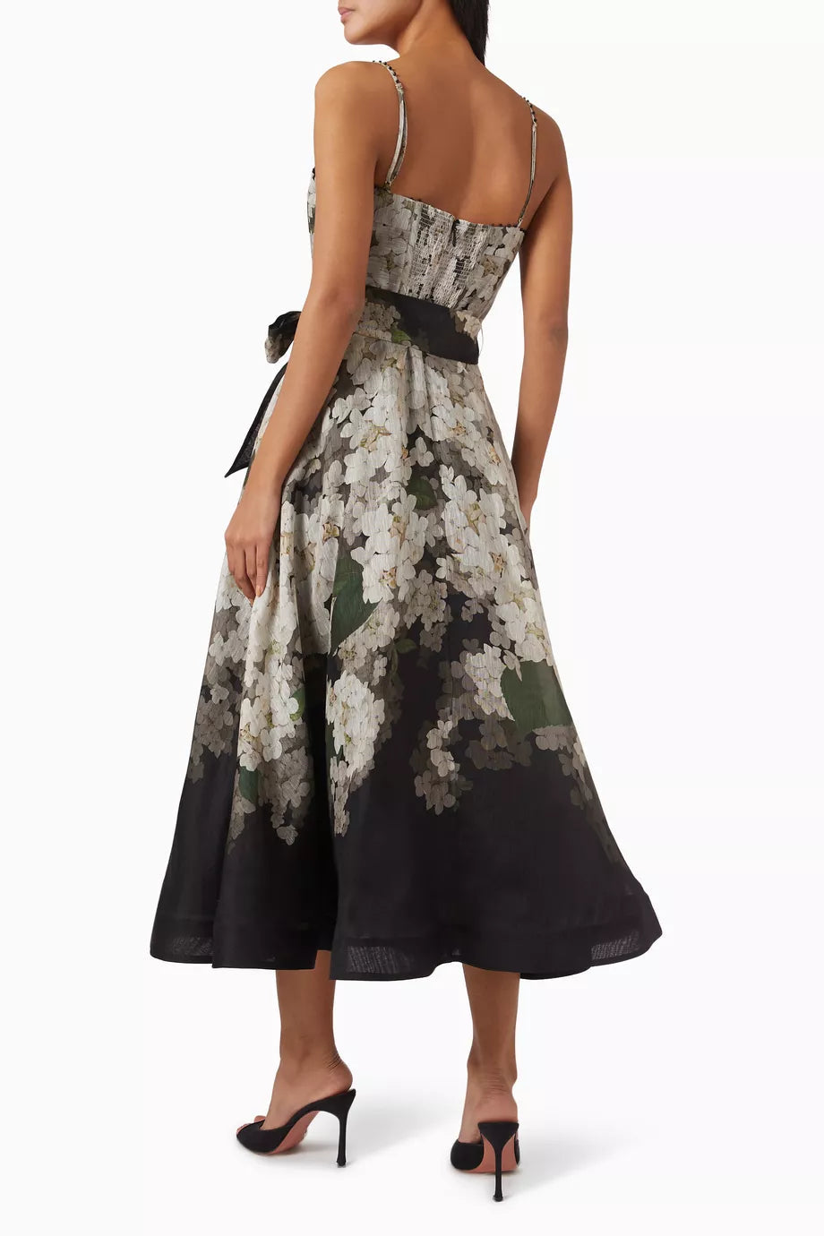 Picnic Dress in Linen Blend Avalabel
