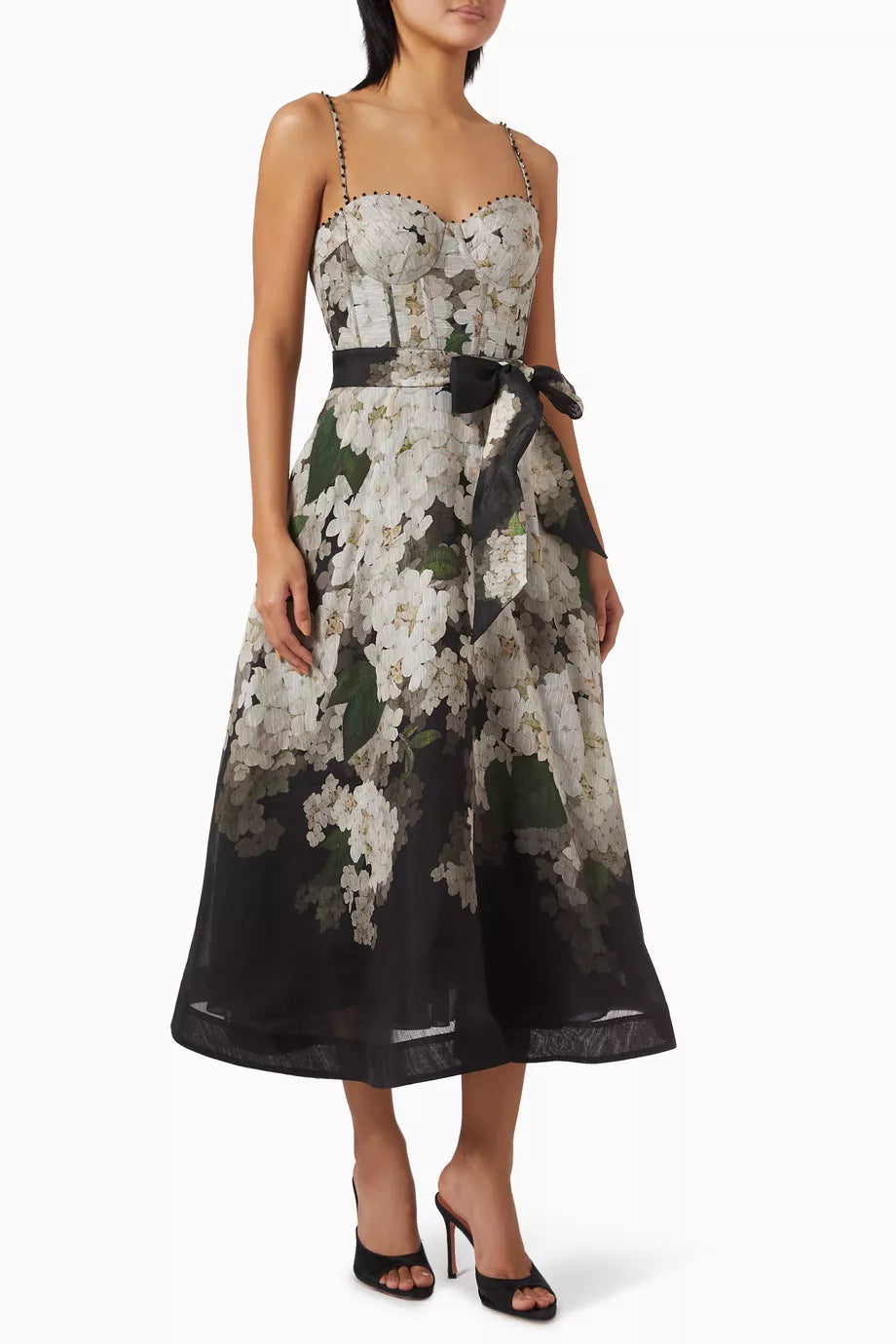 Picnic Dress in Linen Blend Avalabel