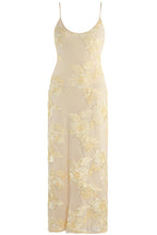 Floral Lace Lined Cami Midi Dress Soraya