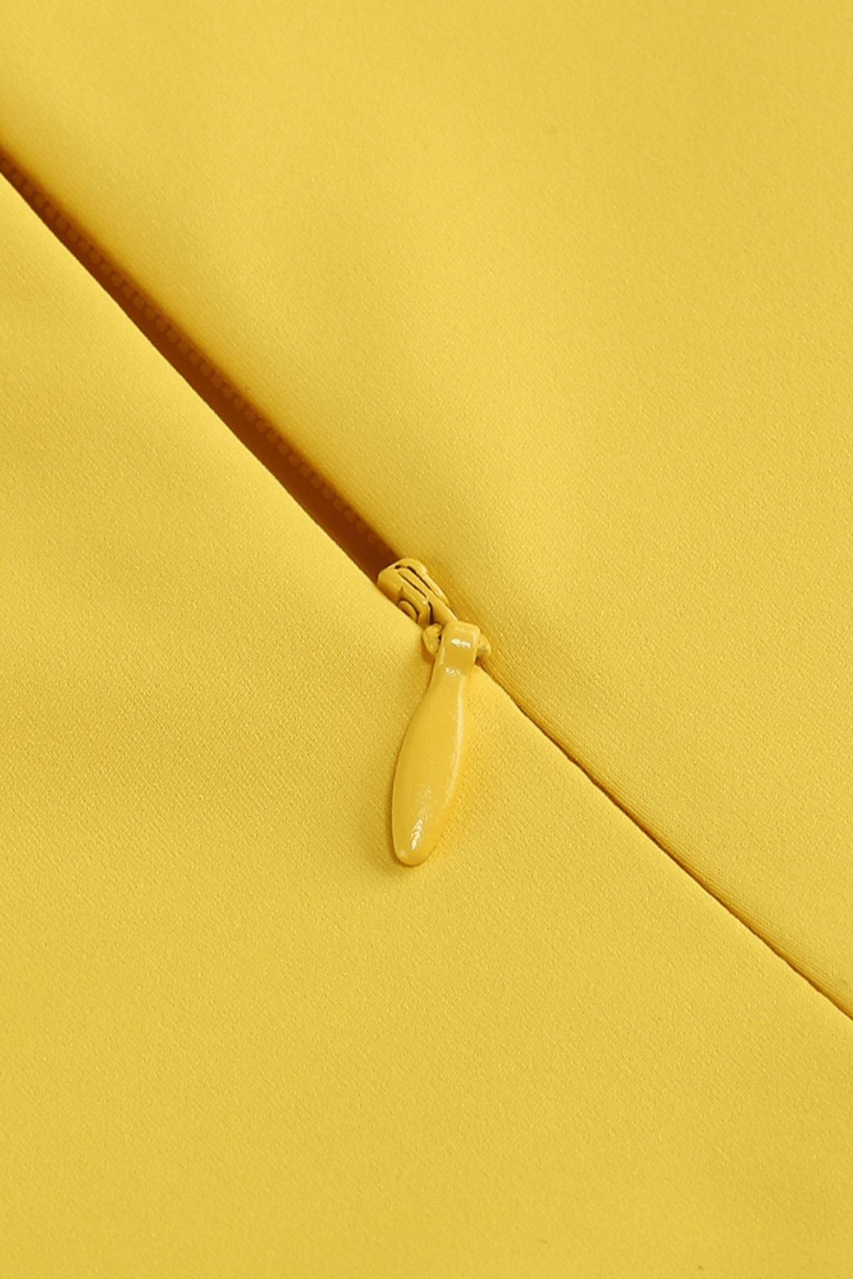 Janis Yellow Strapless Pearl Trim Ruffle Dress Avalabel