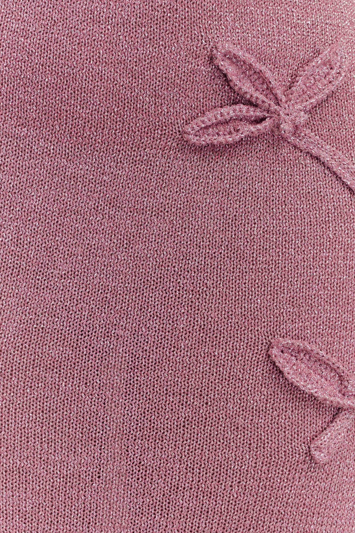 Celestino Floral Metallic Knit Maxi Dress - Pink Avalabel