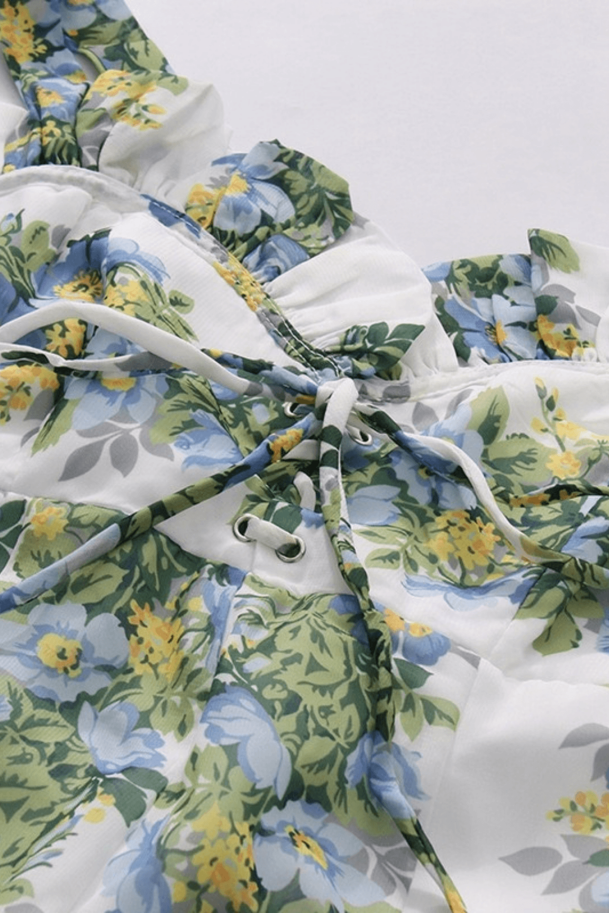 Bella Off Shoulder Floral Puff Sleeve Mini Dress Avalabel