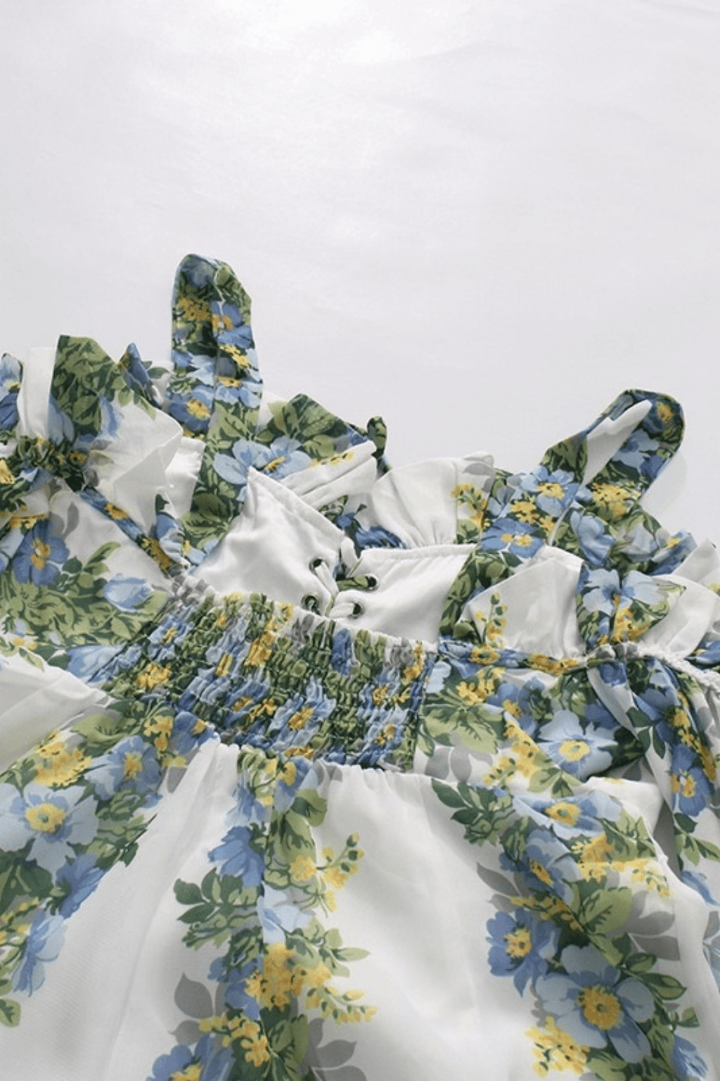 Bella Off Shoulder Floral Puff Sleeve Mini Dress Avalabel