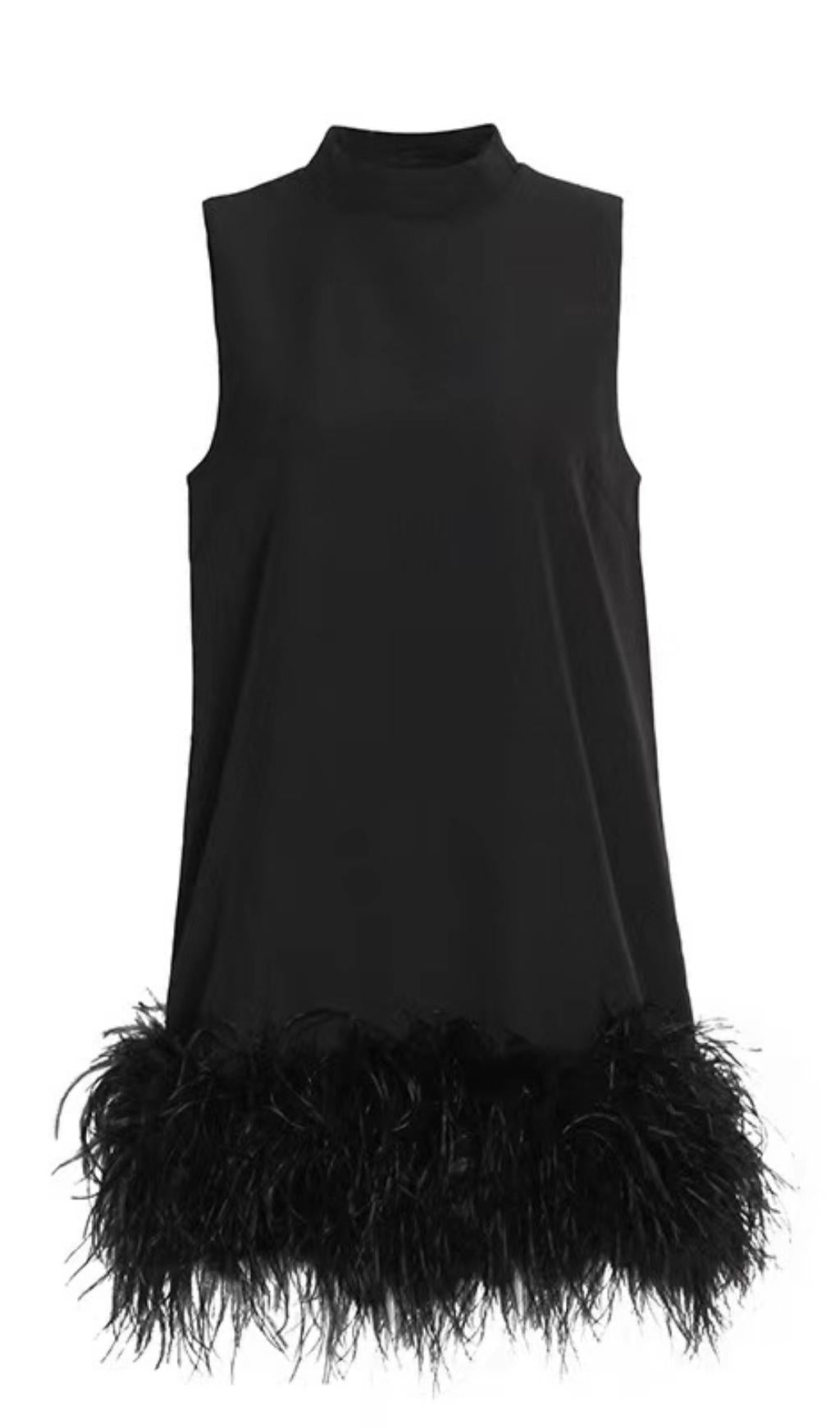 FEATHER MINI DRESS Avalabel