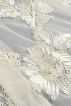 Liora Strapless Floral Appliqué Mermaid Dress Avalabel