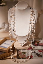 Multicolor Baroque Pearl Layered Necklace Avalabel
