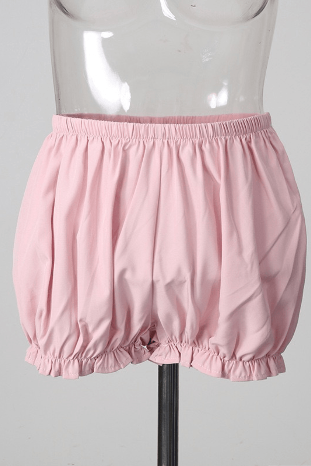 Ella Pink 3D Floral Strapless Mini Dress Avalabel