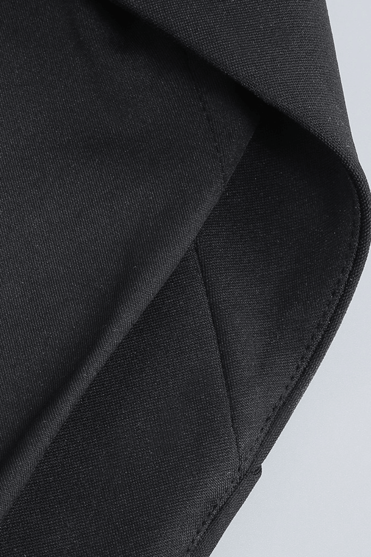 One Shoulder Puff Sleeve Deep V Bodycon Dress Avalabel
