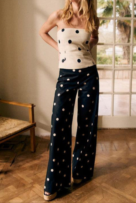Sézane Polka Dot Adriel Blouse Avalabel