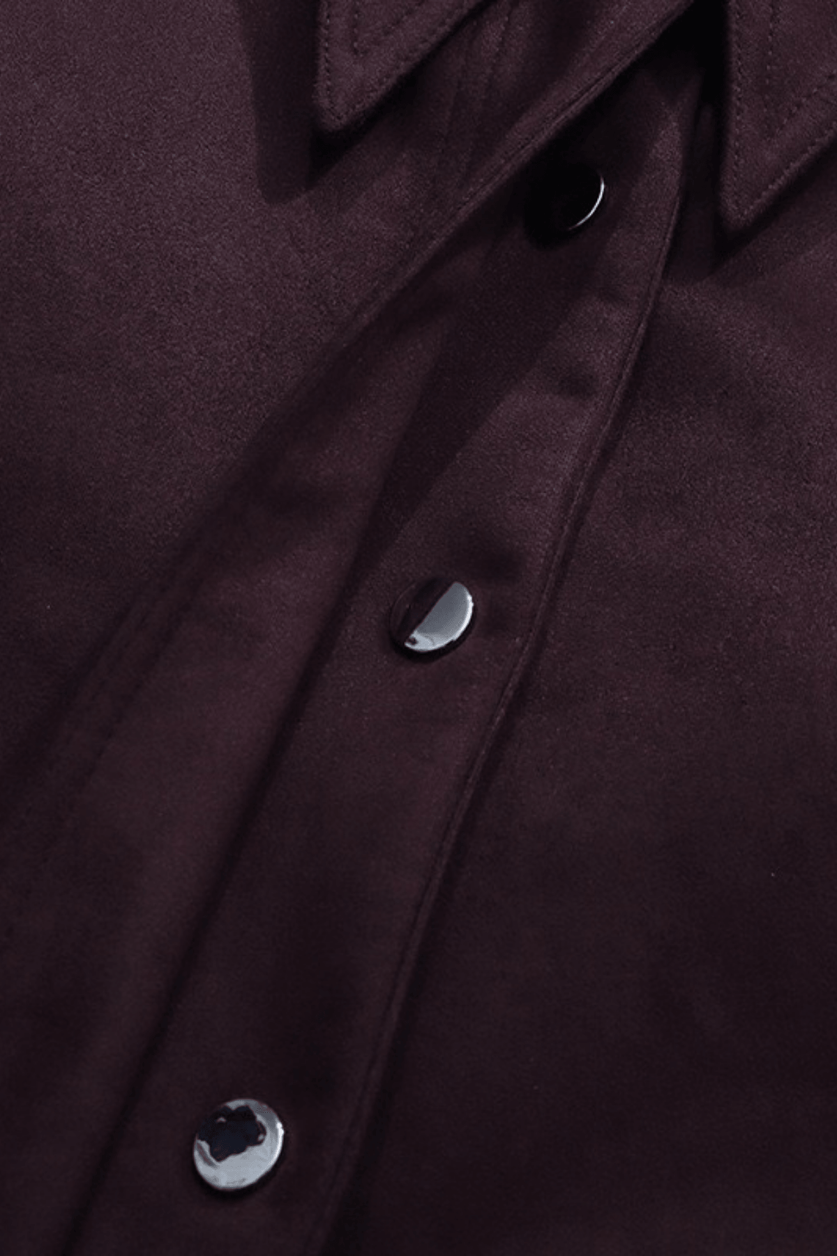 Debra Dark Burgundy Suede Belted Jacket Avalabel