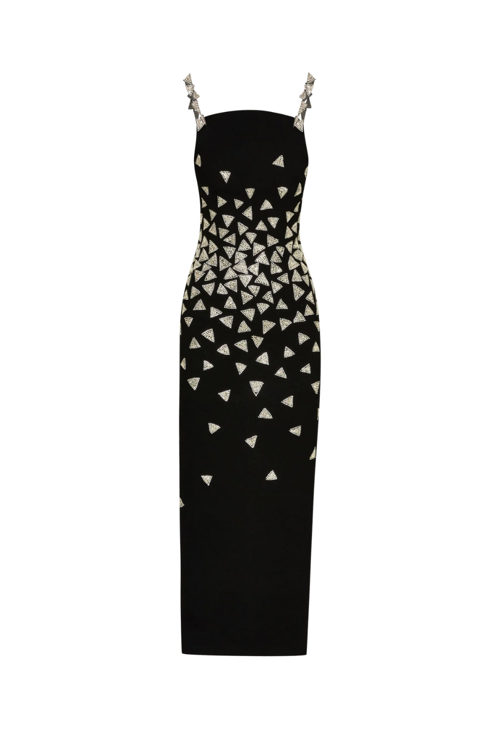 Crystal Triangle Maxi Bandage Dress Avalabel